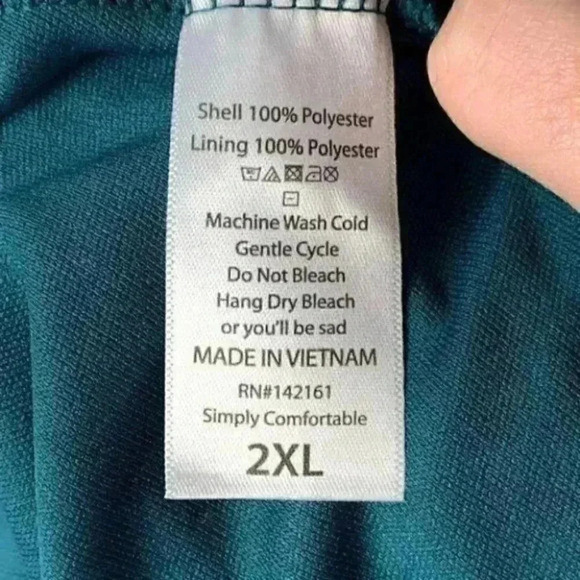 Lularoe Lola skirt 2XL 20-22 chiffon elastic - Picture 8 of 9